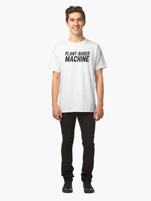 Alternate view of plant-based machine Classic T-Shirt