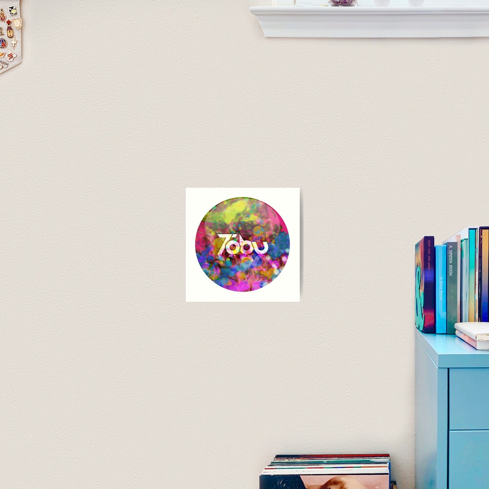 Tobu - Colorful logo Art Print