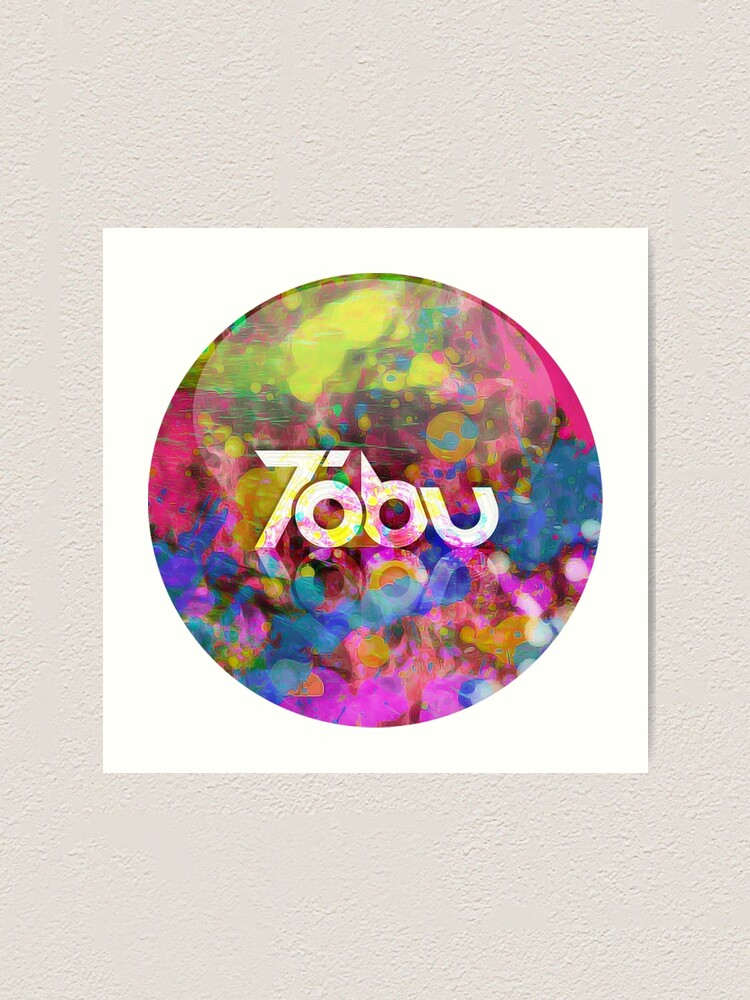 Alternate view of Tobu - Colorful logo Art Print