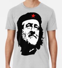 CORBYN, Genosse Corbyn, Führer, Labour Party, Politik, Schwarz auf ROT Premium T-Shirt