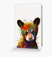 Cute Baby Bear Greeting Card