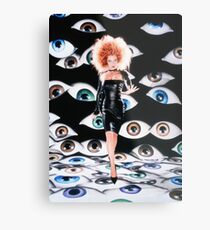 Gillian Anderson x Files Metal Print