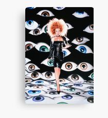 Gillian Anderson x Files Canvas Print