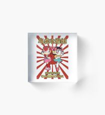 Pointless Sisters Japanese Text Acrylic Block
