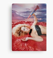 GILLIAN ANDERSON Metal Print