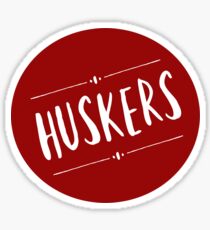 Huskers Sticker