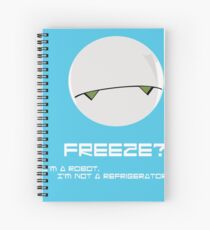 Marvin the Paranoid Android Spiral Notebook