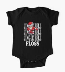 Jingle Bells Santa Floss One Piece - Short Sleeve