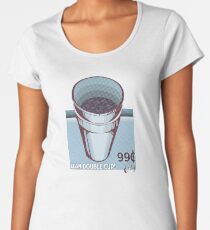LEAN CUP RETRO ADVERTISEMENT Women's Premium T-Shirt