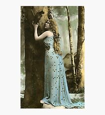 Vintage *Forest Maiden* Photographic Print