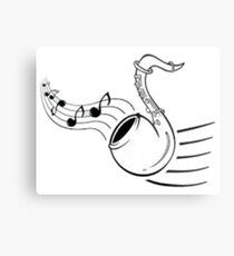 Saxo Metal Print