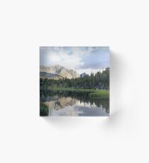 Little Lakes Valley Acrylic Block