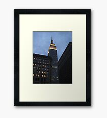 Empire State Building Framed Print