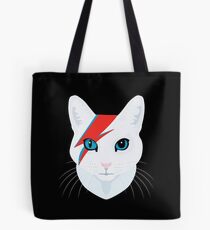 Cat Bowie Tote Bag