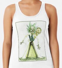 Toxic Rick and Morty Racerback Tank Top