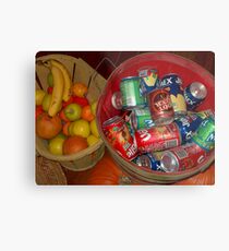 Eat and Drink Metal Print