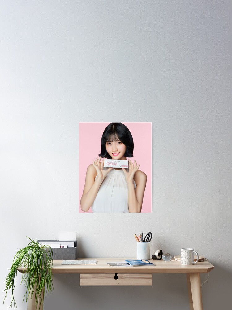 Twice Acuvue Define Contacts Momo Poster By Twiceemporium