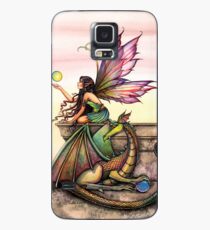 Dragons Orbs Fairy and Dragon Art by Molly Harrison Case/Skin for Samsung Galaxy