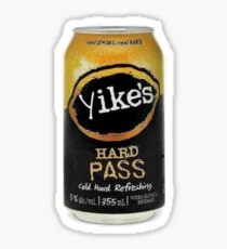 yikes hard pass! mikes Sticker