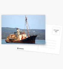 Cheynes 11 - Rusting Whaling Ship Postcards