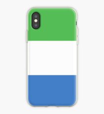 Sierra Leone flag emblem iPhone Case