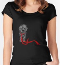 Le Mutt, C'est Chic Women's Fitted Scoop T-Shirt