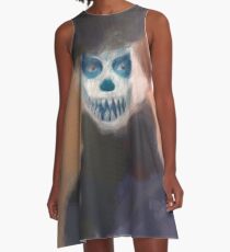 Impressionistisch 1 A-Linien Kleid