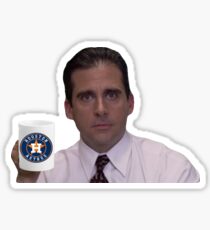 The Office Houston Astros Sticker