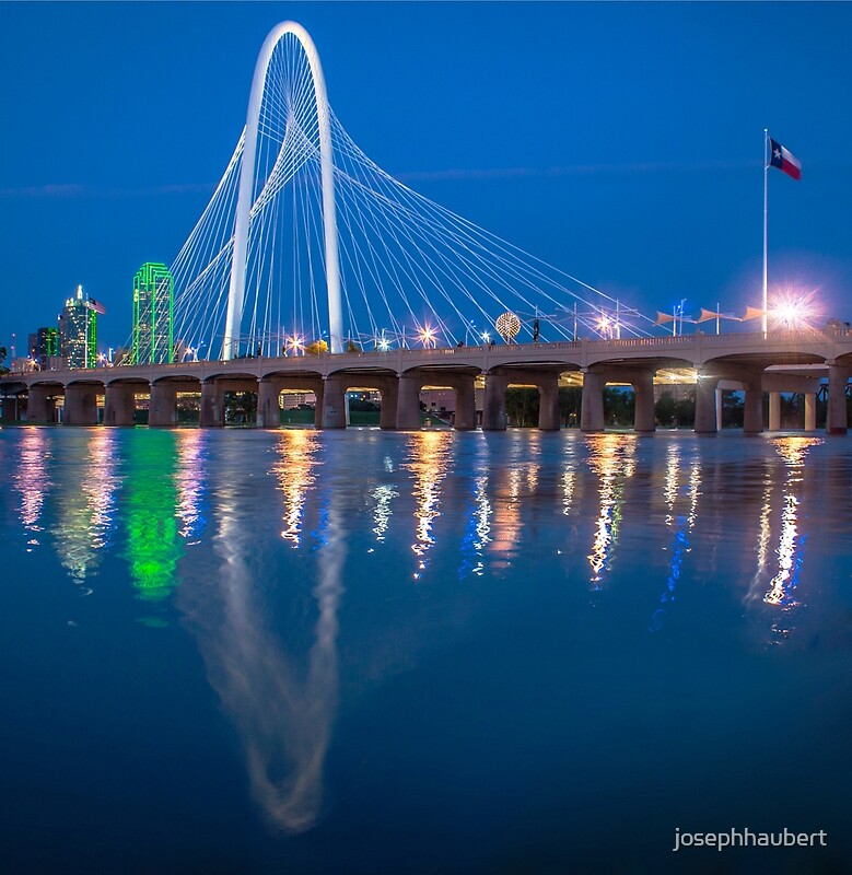 "Flooded Margaret Hunt Bridge Reflection" By Josephhaubert | Redbubble