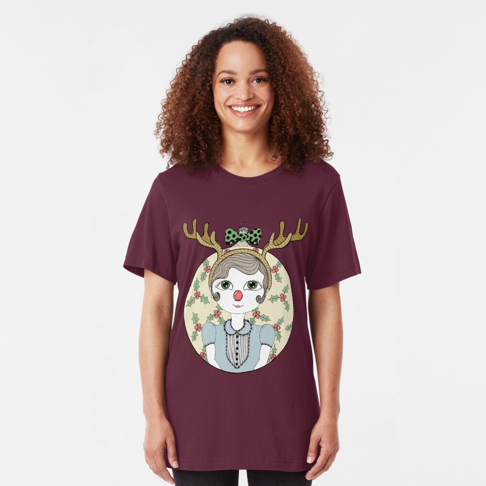 Waiting for Santa Slim Fit T-Shirt