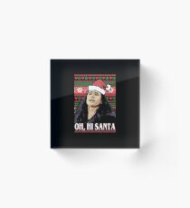 oh, hi santa Acrylic Block