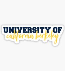 University of California Berkeley Sticker