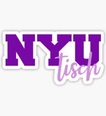 Pegatina NYU Tisch