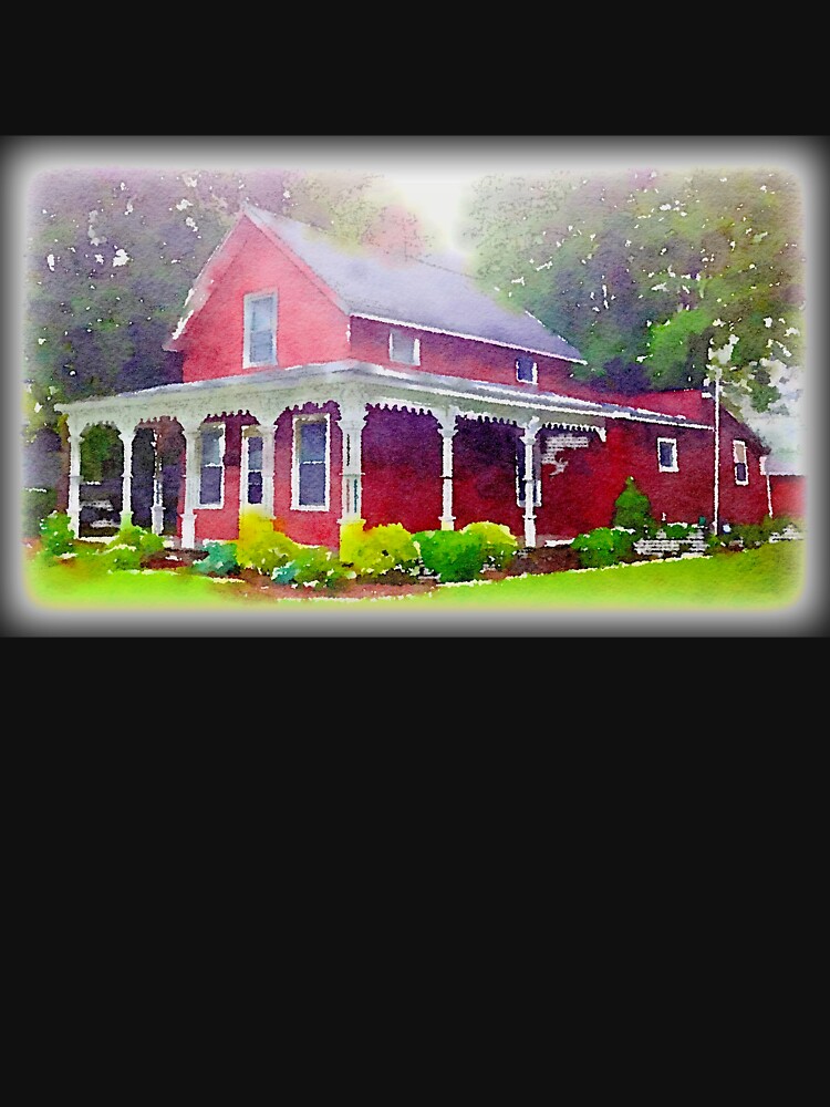 The Red Farmhouse, Norwalk, Ohio by douglasewelch