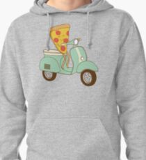 Sudadera con capucha delivery de pizza
