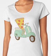 pizza delivery Women's Premium T-Shirt