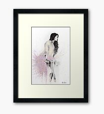 Waiting for an Autumn Breeze Framed Print