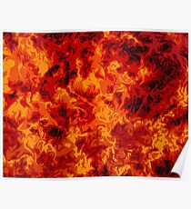 Ian Connor Fire Art Poster