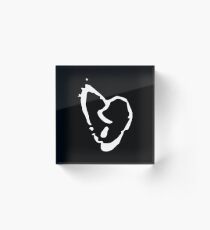 Xxxtentacion broken heart symbol Acrylic Block