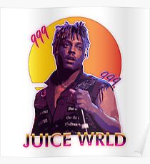 Póster Jugo WRLD 80s