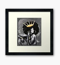 Naturally Queen V Framed Print
