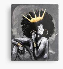 Naturally Queen V Metal Print