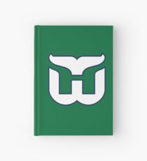 Hartford Whalers Hockey Retro Hardcover Journal