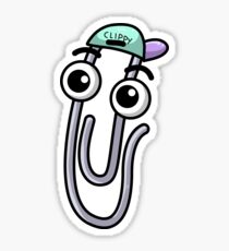 Microsoft Clippy Sticker