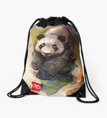 Panda psdelux Drawstring Bag