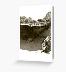 Crumple Greeting Card