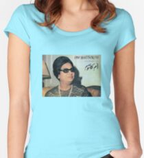 Oum Kalsoum Women's Fitted Scoop T-Shirt
