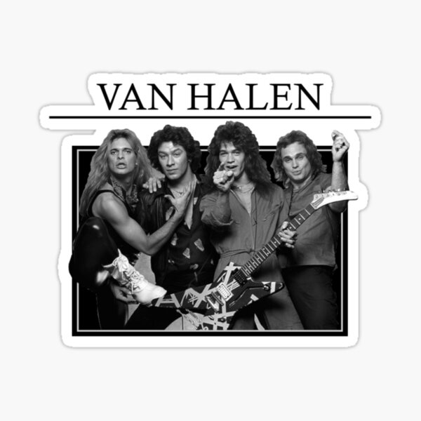 80s Band Rock Vintage Stickers | Redbubble