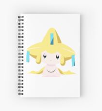 Jirachi Pokemon Simple No Borders Spiral Notebook