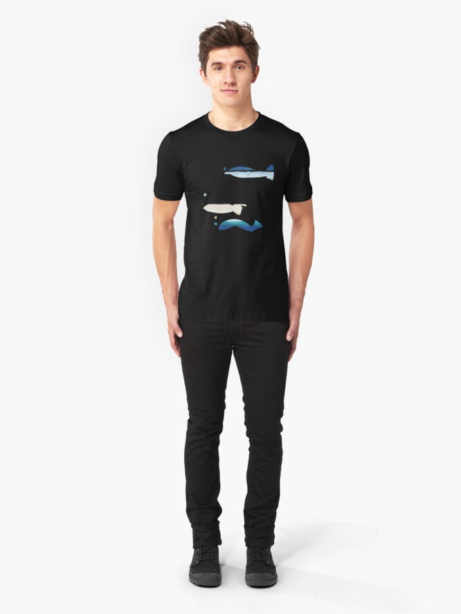 Alternative Ansicht von Expressive Fishes Slim Fit T-Shirt